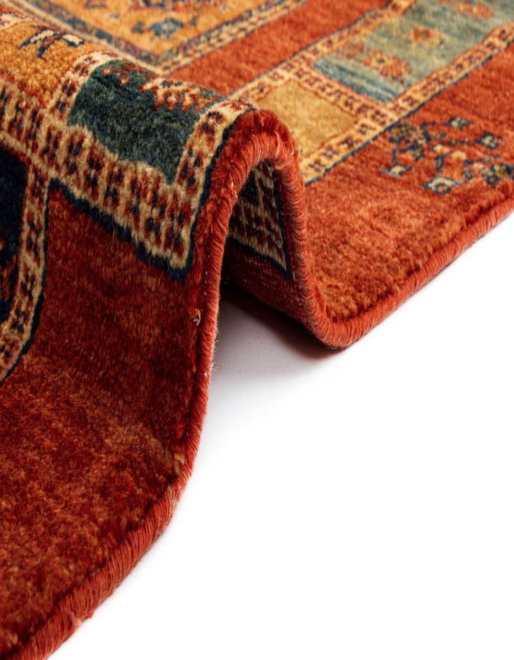 Detail image of  5' 7 x 8' 3 Luribaft Wool Rug