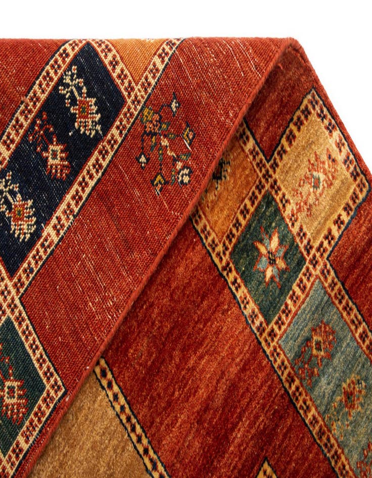 Detail image of  5' 7 x 8' 3 Luribaft Wool Rug