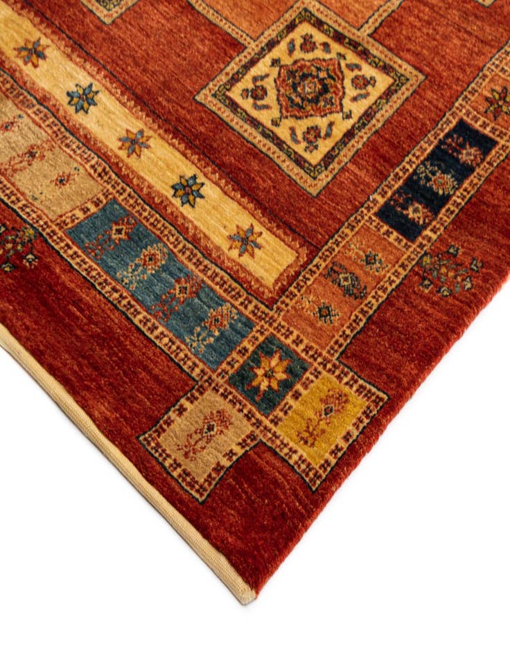 Detail image of  5' 10 x 8' 5 Luribaft Wool Rug