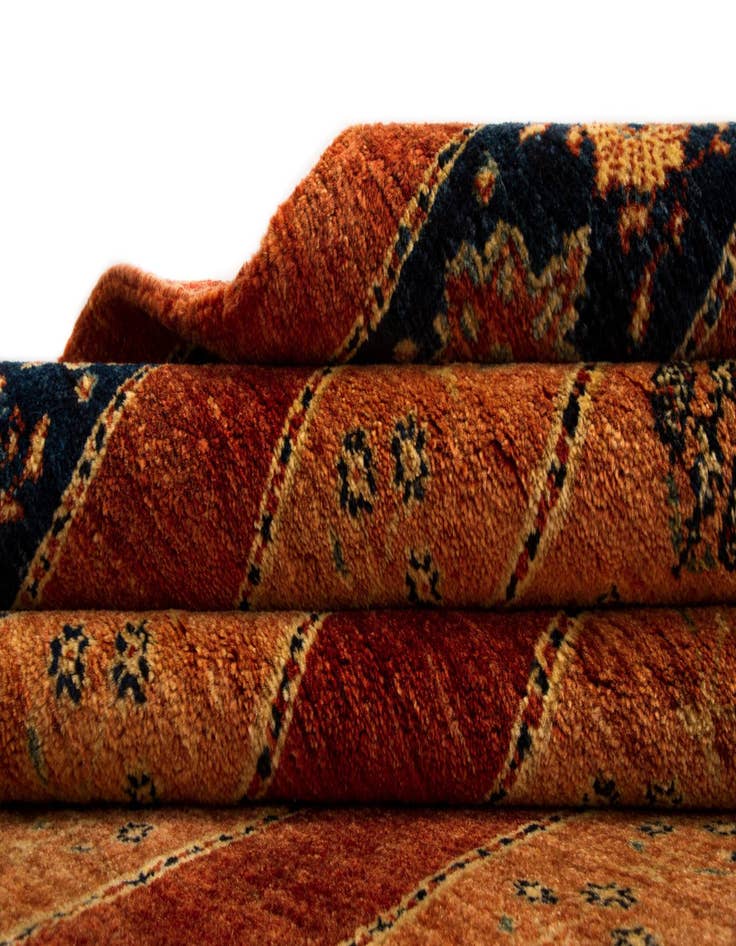 Detail image of  5' 9 x 7' 3 Luribaft Wool Rug