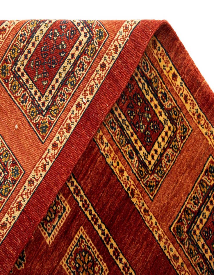 Detail image of  4' 9 x 7' 10 Luribaft Wool Rug