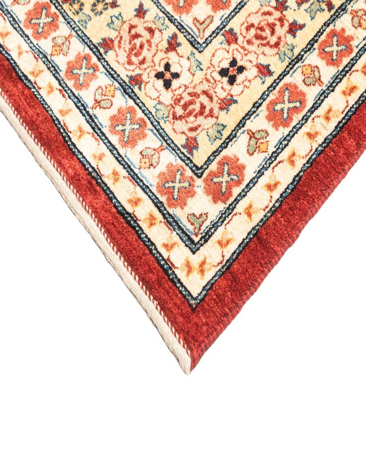 Detail image of  8' 5 x 11' 5  Hand Knotted Luribaft Rug