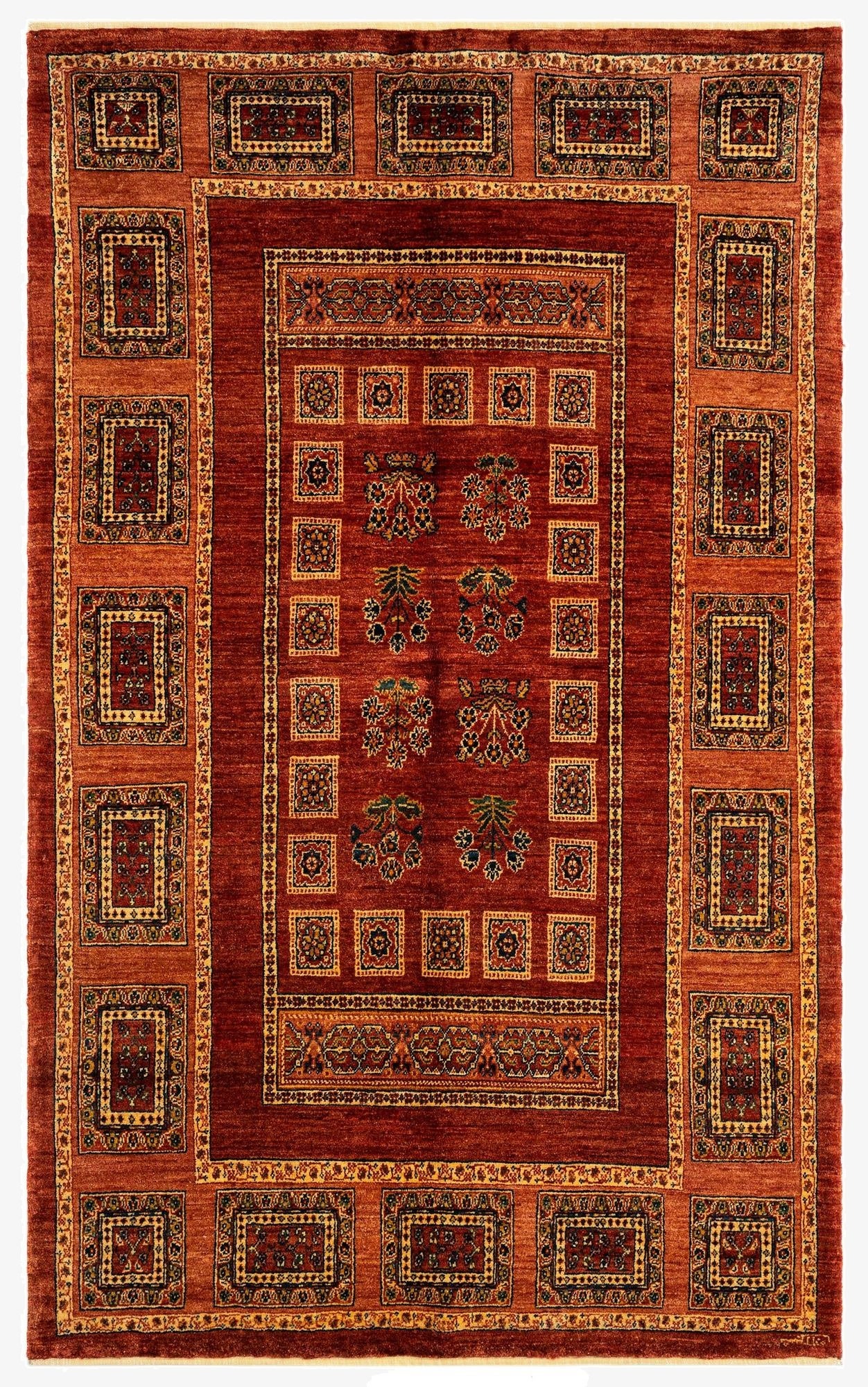  4' 9 x 7' 10 Luribaft Wool Rug
