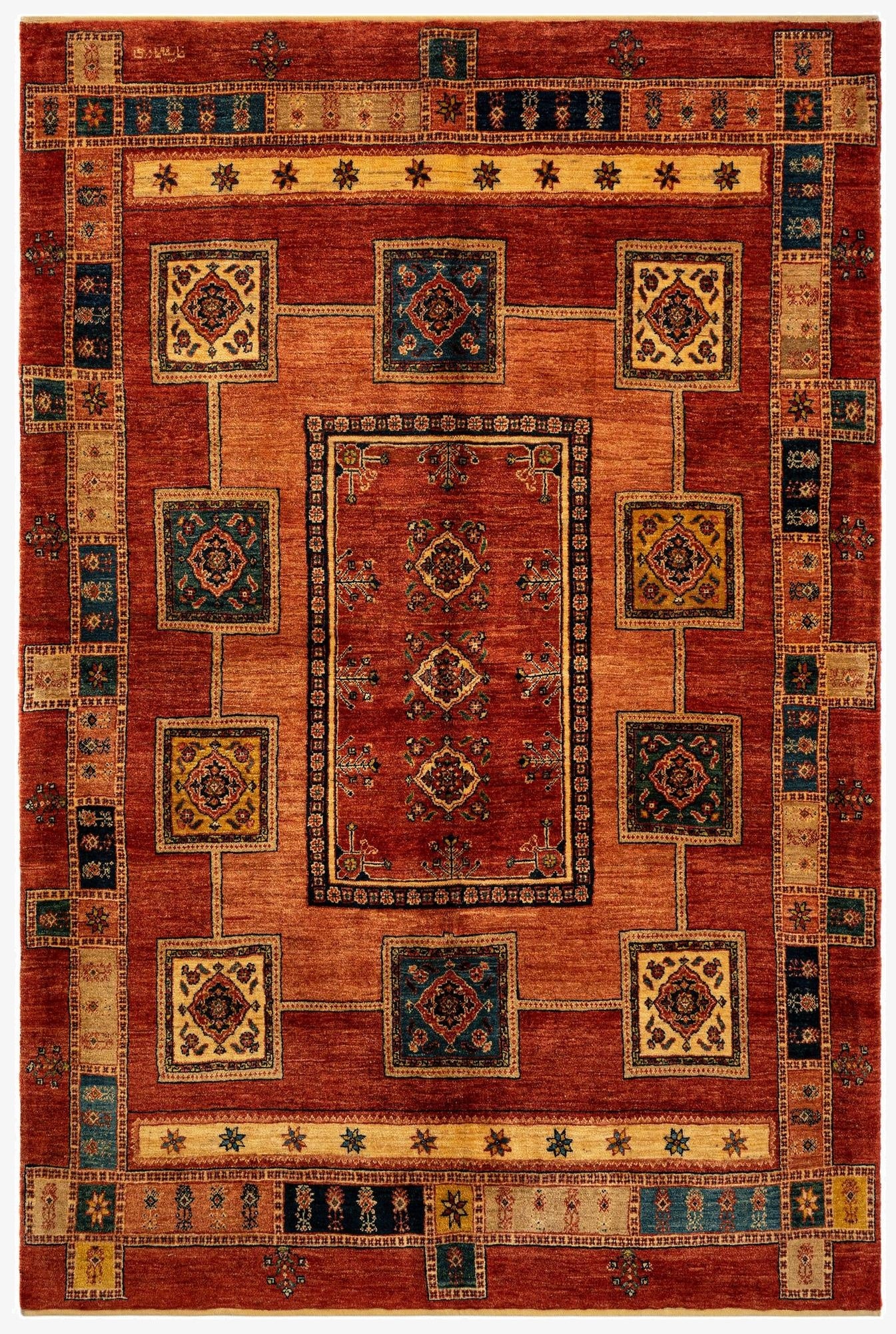  5' 10 x 8' 5 Luribaft Wool Rug