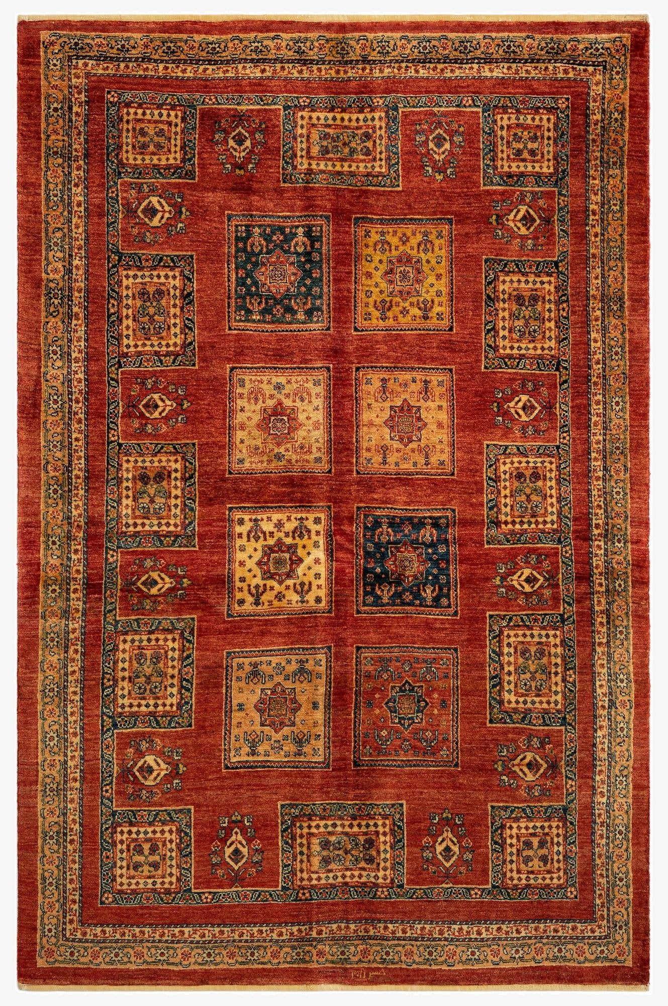  4' 11 x 7' 5 Luribaft Wool Rug