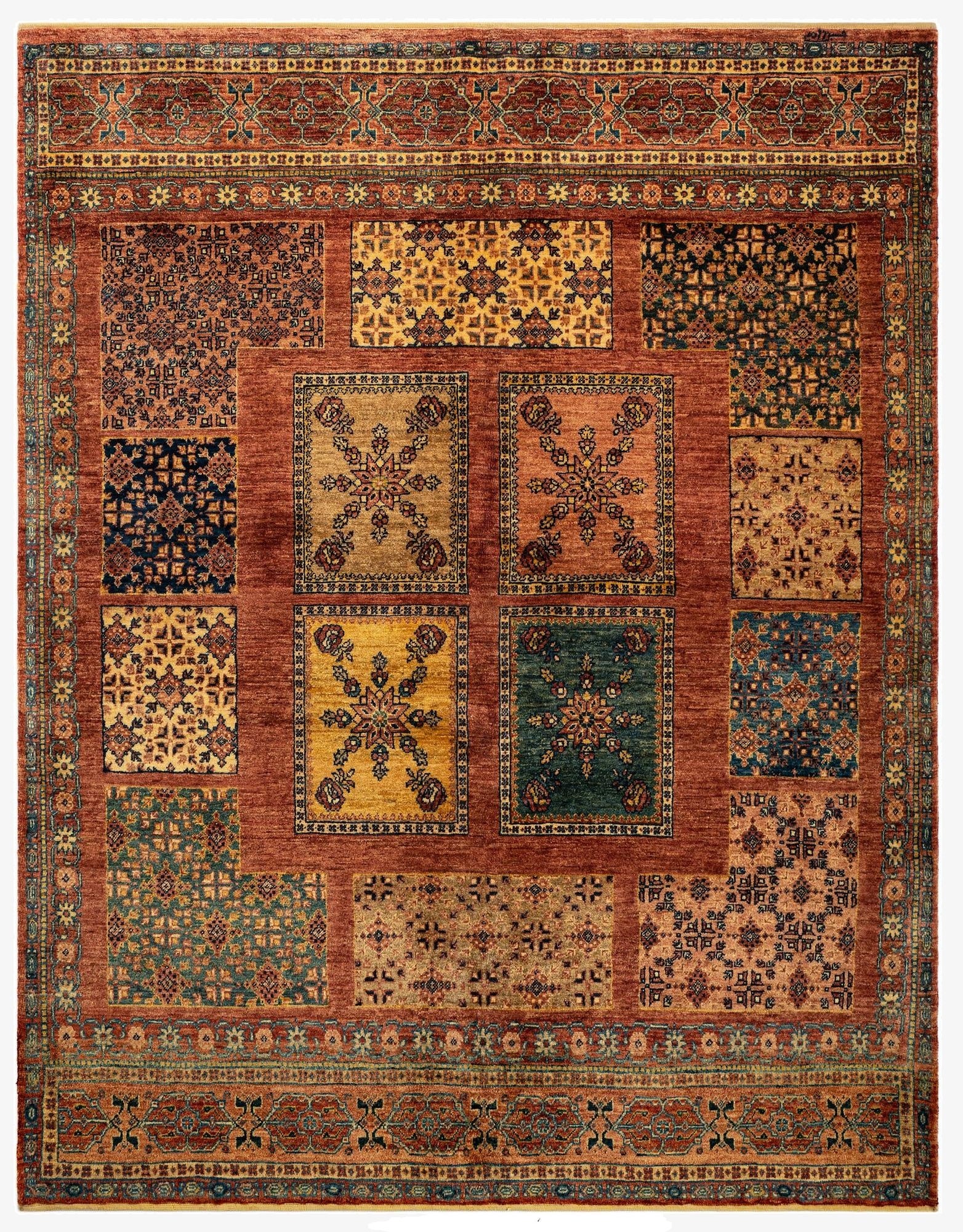  5' 9 x 7' 5 Luribaft Wool Rug