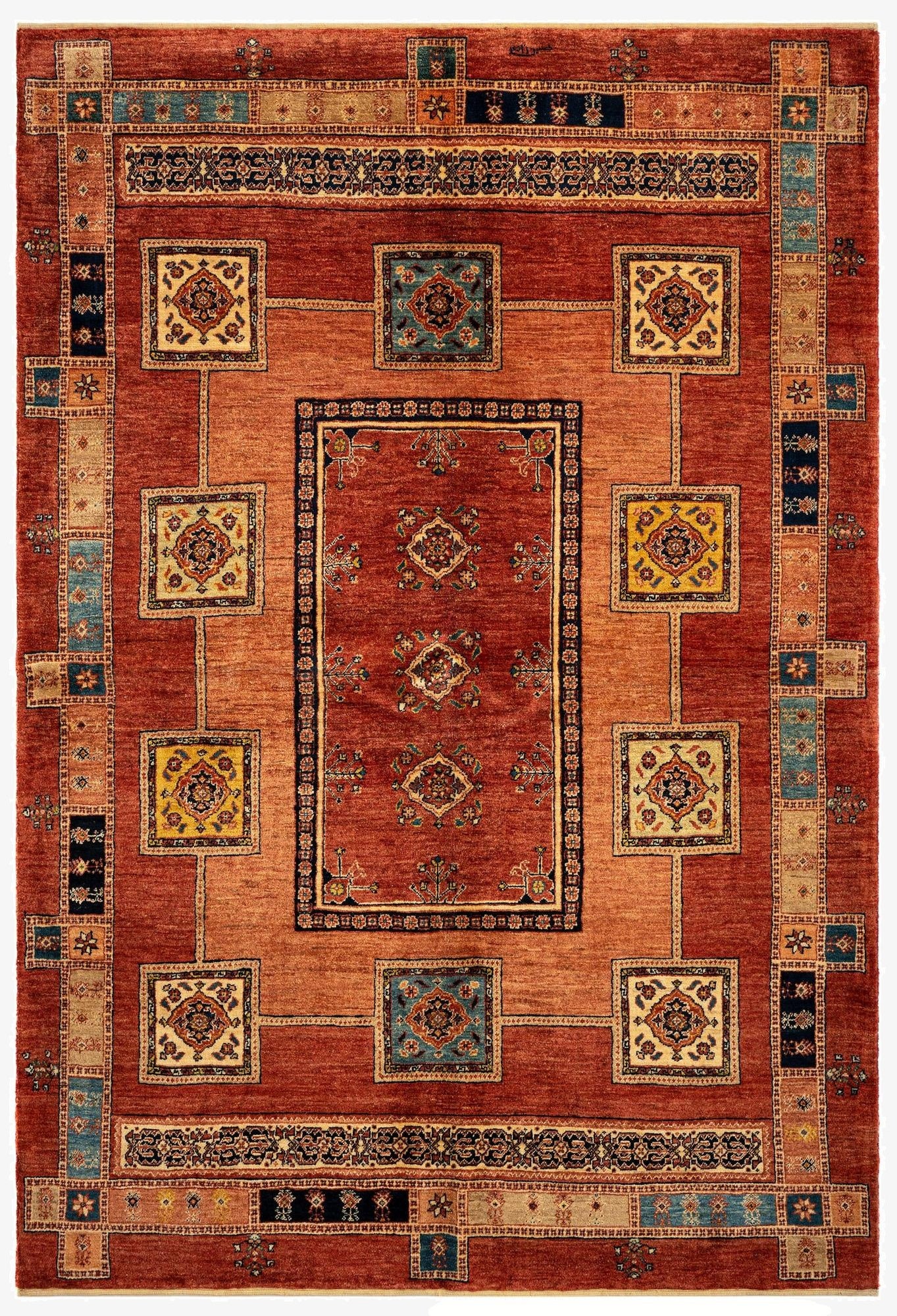  5' 7 x 8' 1 Luribaft Wool Rug