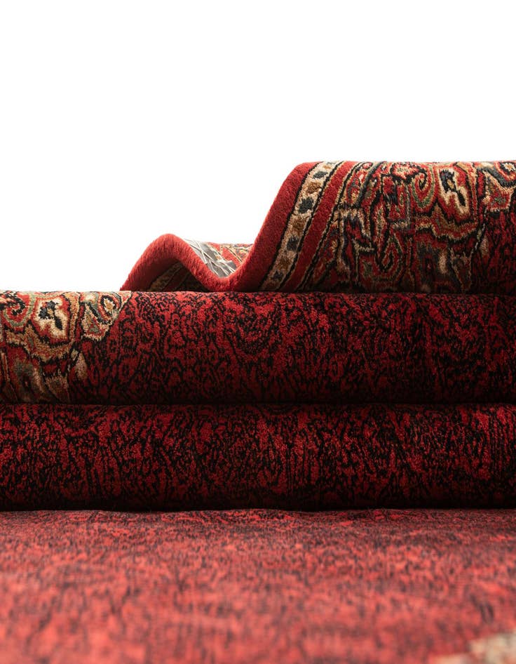 Detail image of  6' 8 x 9' 7  Hand Knotted Mahal Wool Rug