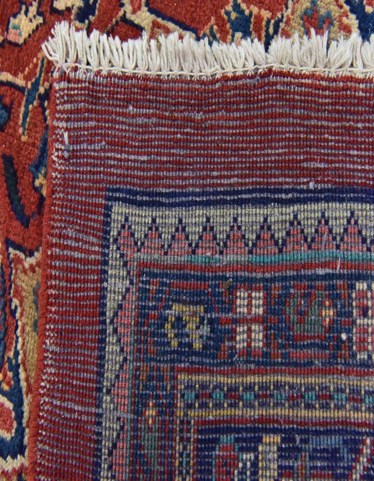 Detail image of  8' 10 x 13'  Hand Knotted Mahal Persian Wool Rug