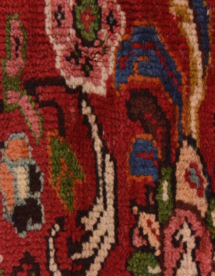 Detail image of  9' 10 x 12' 10  Hand Knotted Mahal Persian Wool Rug