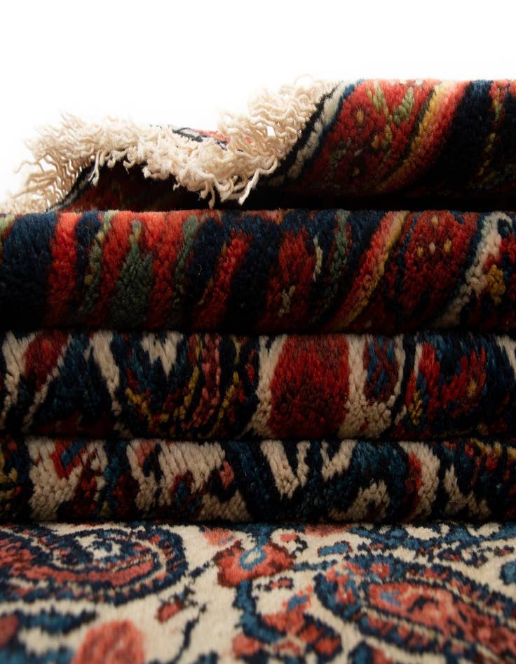 Detail image of  4' 6 x 6' 3 Malayer Wool Rug