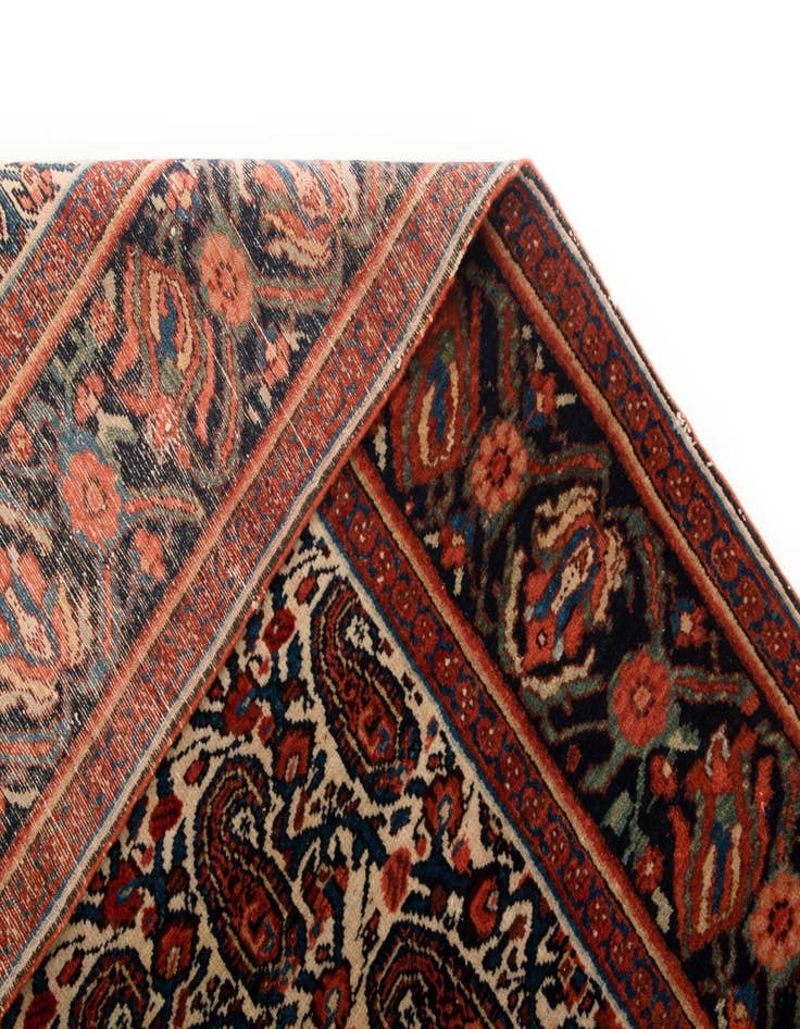 Detail image of  4' 6 x 6' 3 Malayer Wool Rug