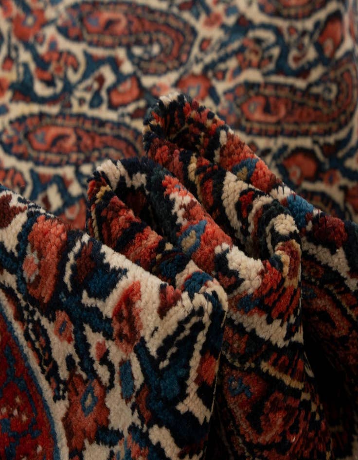 Detail image of  4' 6 x 6' 3 Malayer Wool Rug