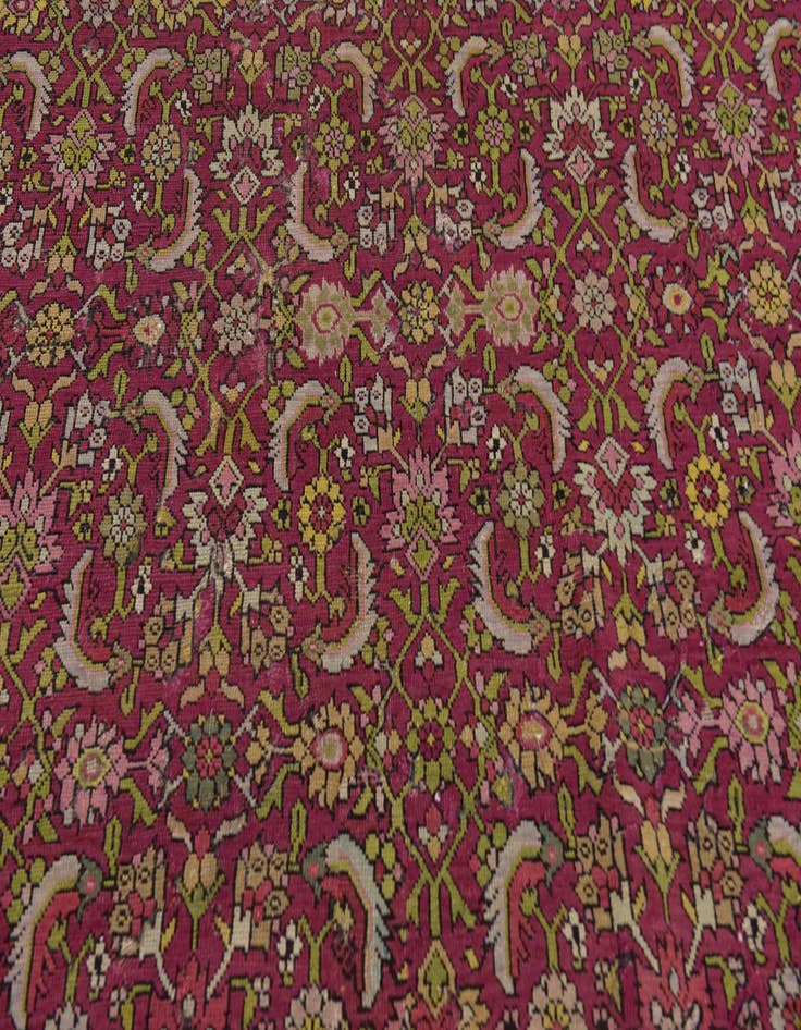 Detail image of  7' x 13' 4  Hand Knotted Malayer Persian Wool Rug