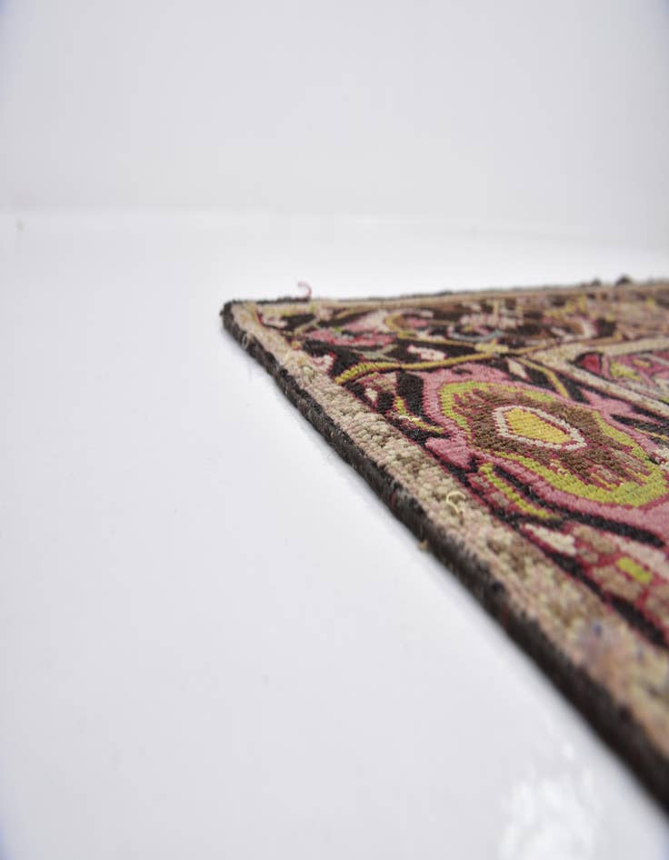 Detail image of  7' x 13' 4  Hand Knotted Malayer Persian Wool Rug