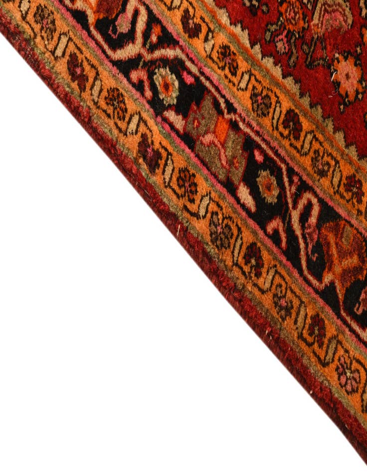 Detail image of  4' 5 x 7' 2  Hand Knotted Malayer Persian Wool Rug