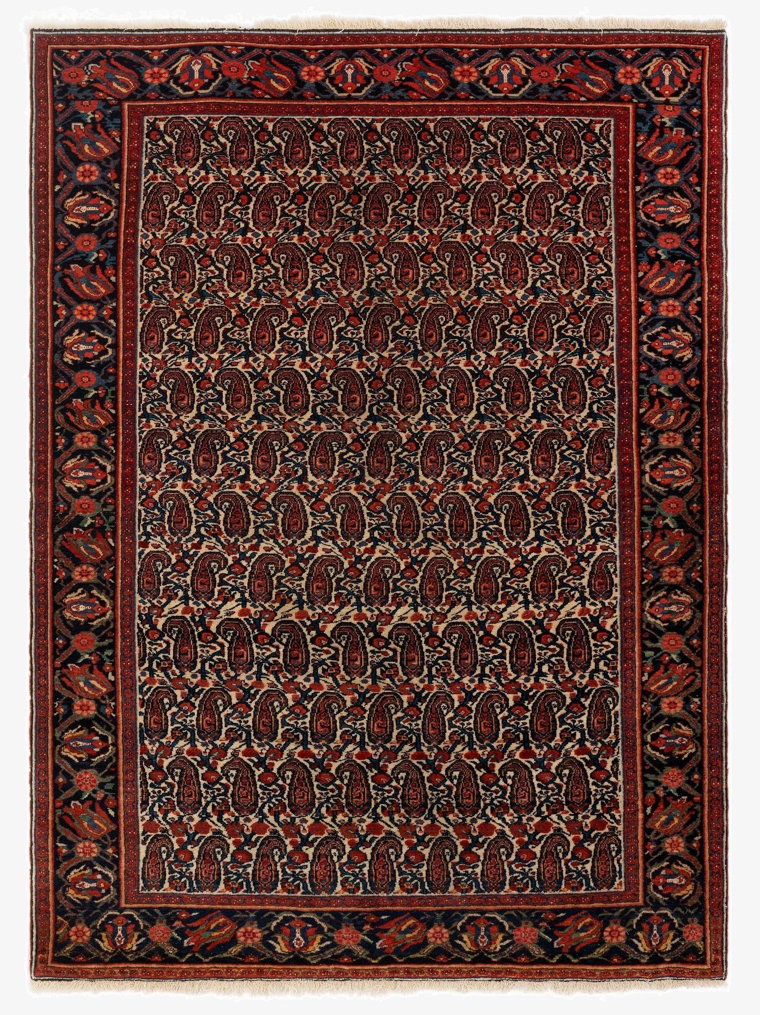  4' 6 x 6' 3 Malayer Wool Rug