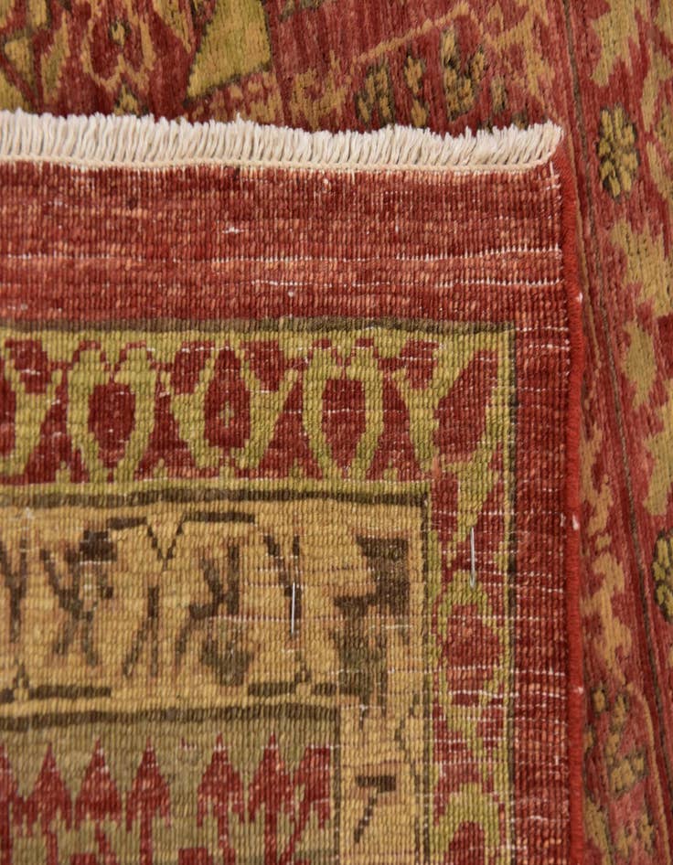 Detail image of  9' x 12' 3  Hand Knotted Mamluk Ziegler Oriental Rug