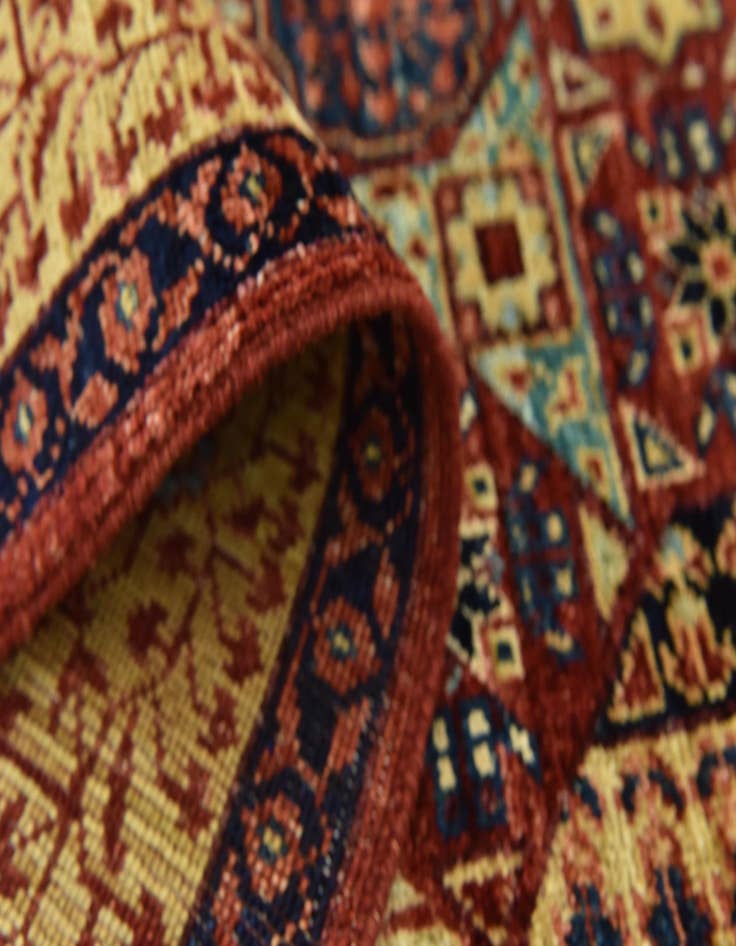 Detail image of  7' 1 x 9' 9  Hand Knotted Mamluk Ziegler Rug