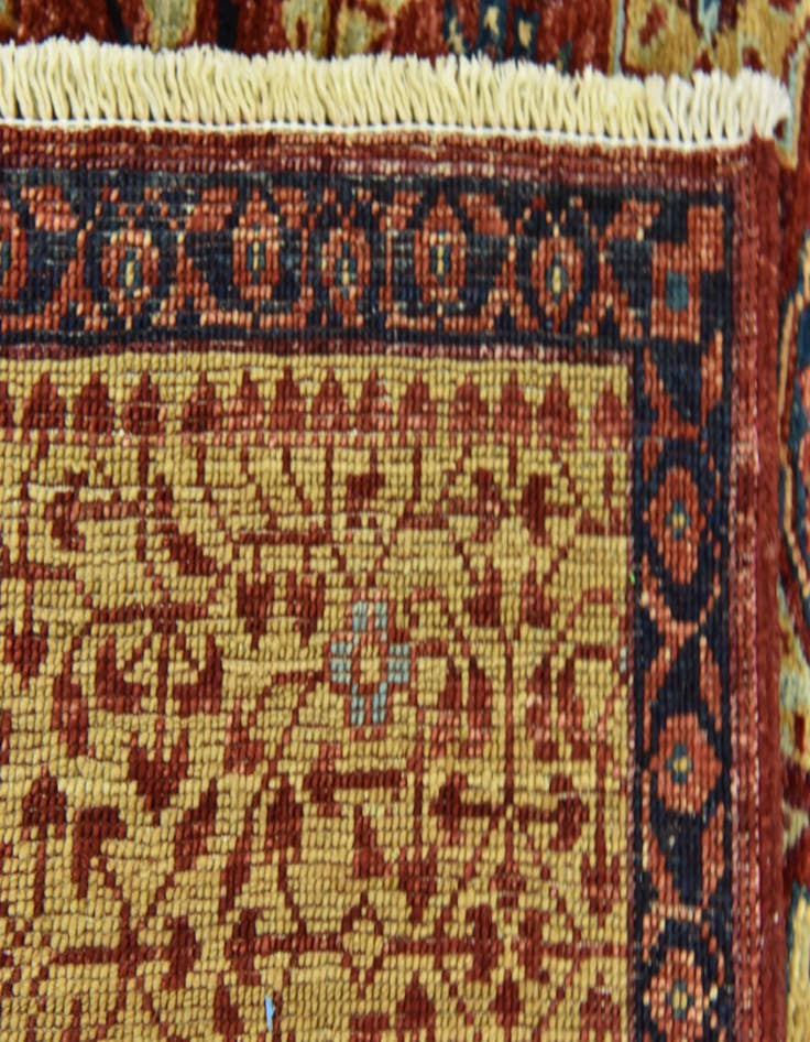 Detail image of  7' 1 x 9' 9  Hand Knotted Mamluk Ziegler Rug