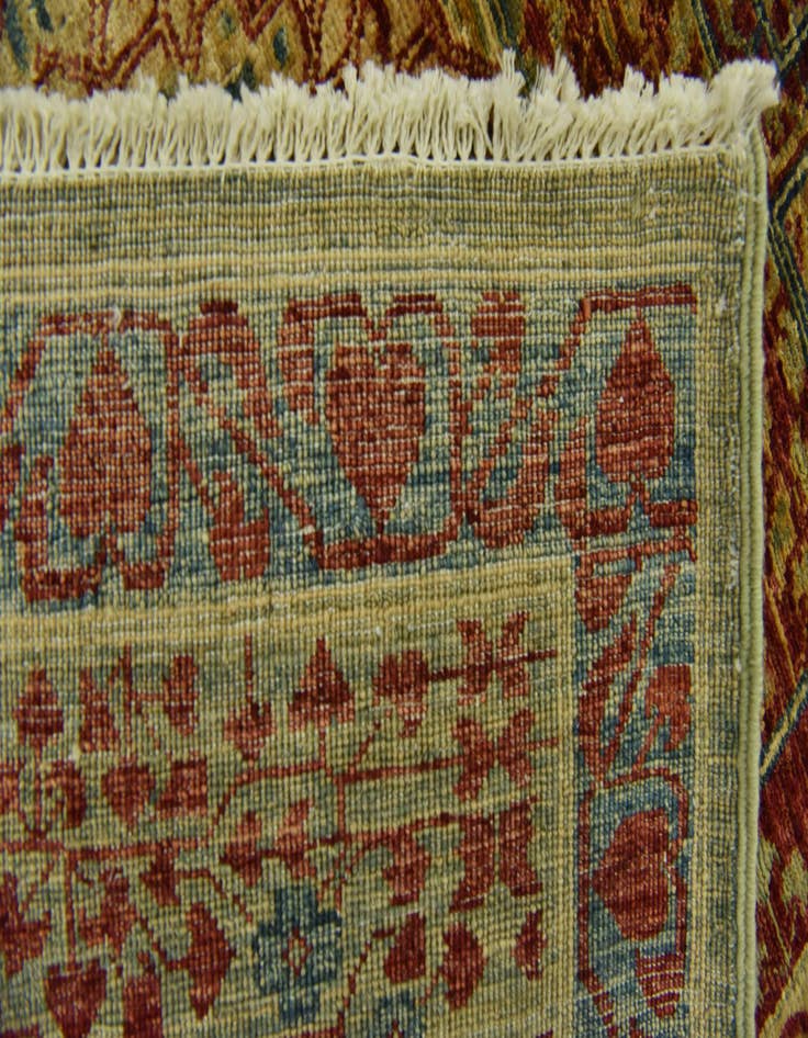 Detail image of  8' 3 x 9' 10  Hand Knotted Mamluk Ziegler Oriental Rug