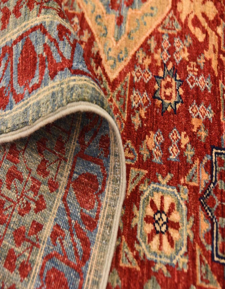 Detail image of  8' 2 x 9' 9  Hand Knotted Mamluk Ziegler Rug