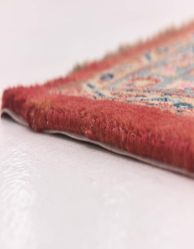 Detail image of  9' 8 x 13'  Hand Knotted Mashad Persian Wool Rug