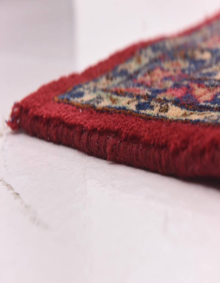 Detail image of  9' 10 x 13' 8  Hand Knotted Mashad Persian Wool Rug