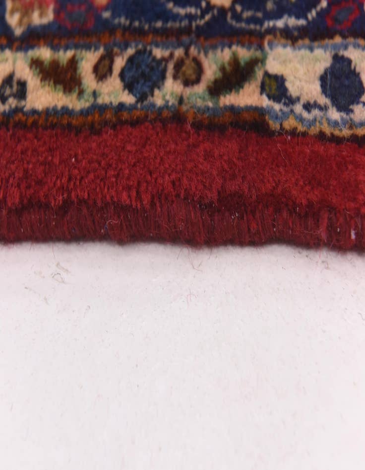 Detail image of  9' 10 x 13' 8  Hand Knotted Mashad Persian Wool Rug
