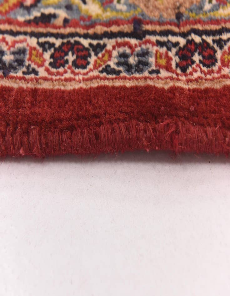 Detail image of  9' 8 x 12' 8  Hand Knotted Mashad Persian Wool Rug