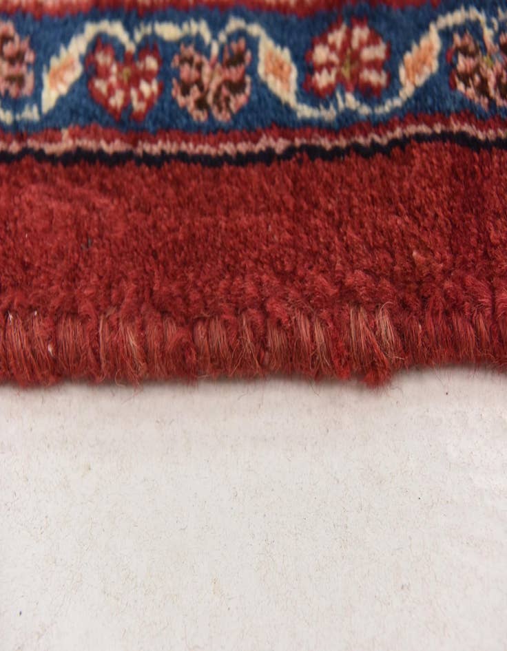 Detail image of  9' 9 x 12' 10  Hand Knotted Mashad Persian Wool Rug