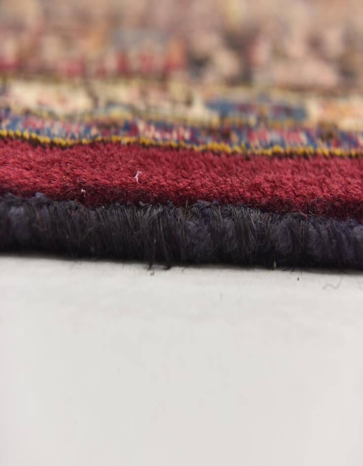 Detail image of  9' 8 x 12' 6  Hand Knotted Mashad Persian Wool Rug