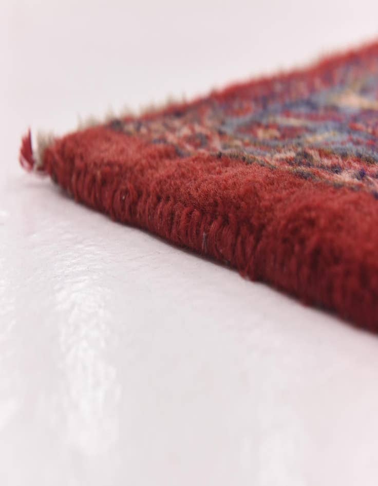 Detail image of  10' x 12' 10  Hand Knotted Mashad Persian Wool Rug