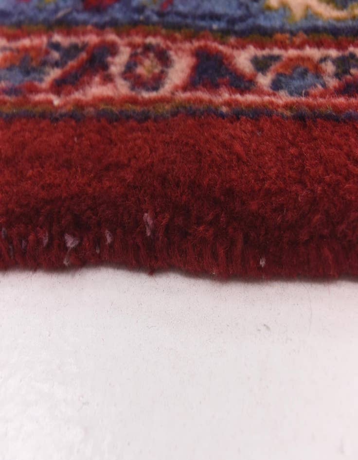 Detail image of  10' x 12' 10  Hand Knotted Mashad Persian Wool Rug