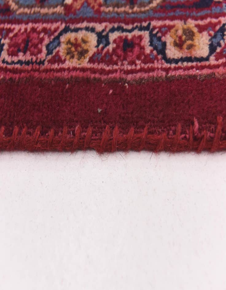 Detail image of  9' 9 x 12' 9  Hand Knotted Mashad Persian Wool Rug