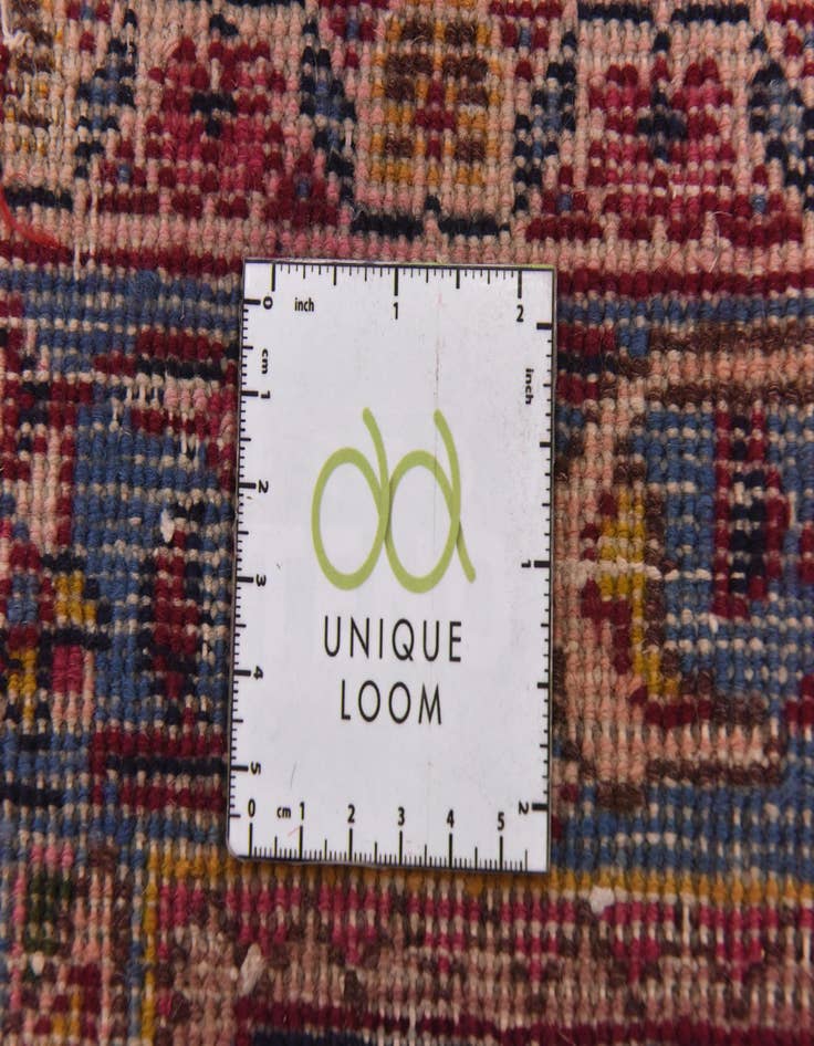 Detail image of  9' 9 x 12' 9  Hand Knotted Mashad Persian Wool Rug