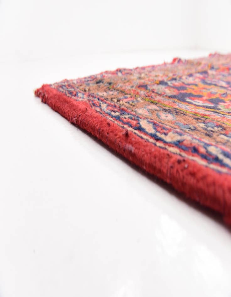 Detail image of  9' 6 x 12' 5  Hand Knotted Mashad Persian Wool Rug