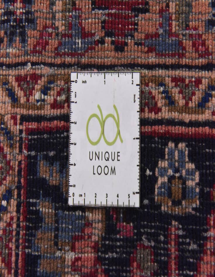 Detail image of  9' 8 x 12' 6  Hand Knotted Mashad Persian Wool Rug