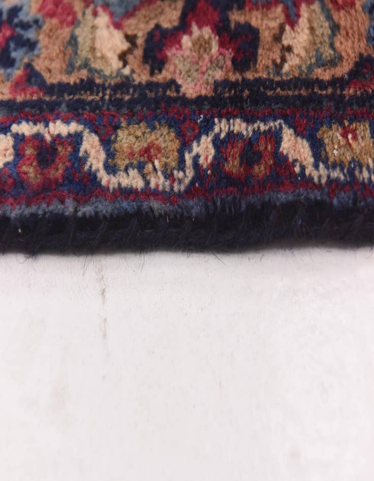 Detail image of  9' 8 x 12' 6  Hand Knotted Mashad Persian Wool Rug