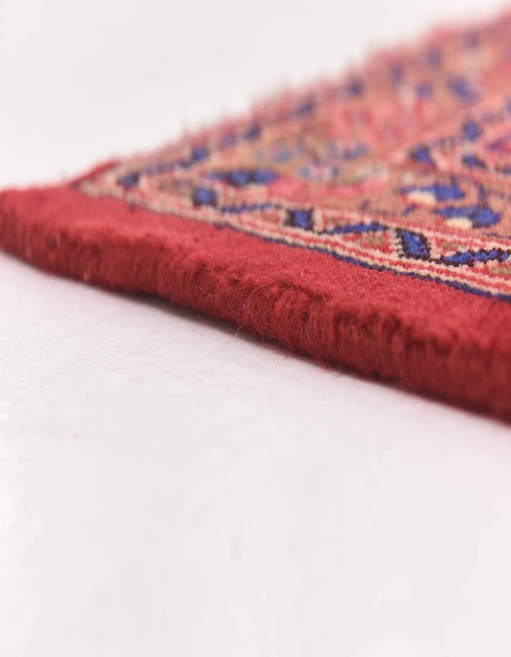 Detail image of  9' 9 x 12' 7  Hand Knotted Mashad Persian Wool Rug