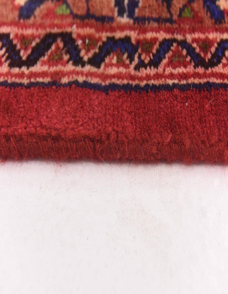 Detail image of  9' 9 x 12' 7  Hand Knotted Mashad Persian Wool Rug