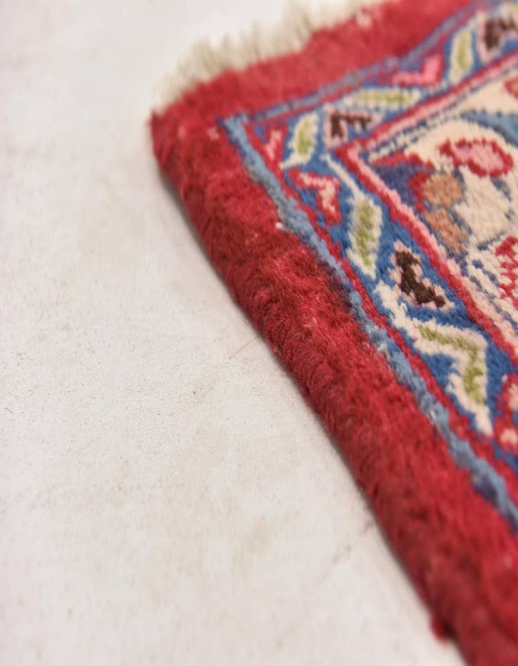 Detail image of  9' 7 x 12' 5  Hand Knotted Mashad Persian Wool Rug