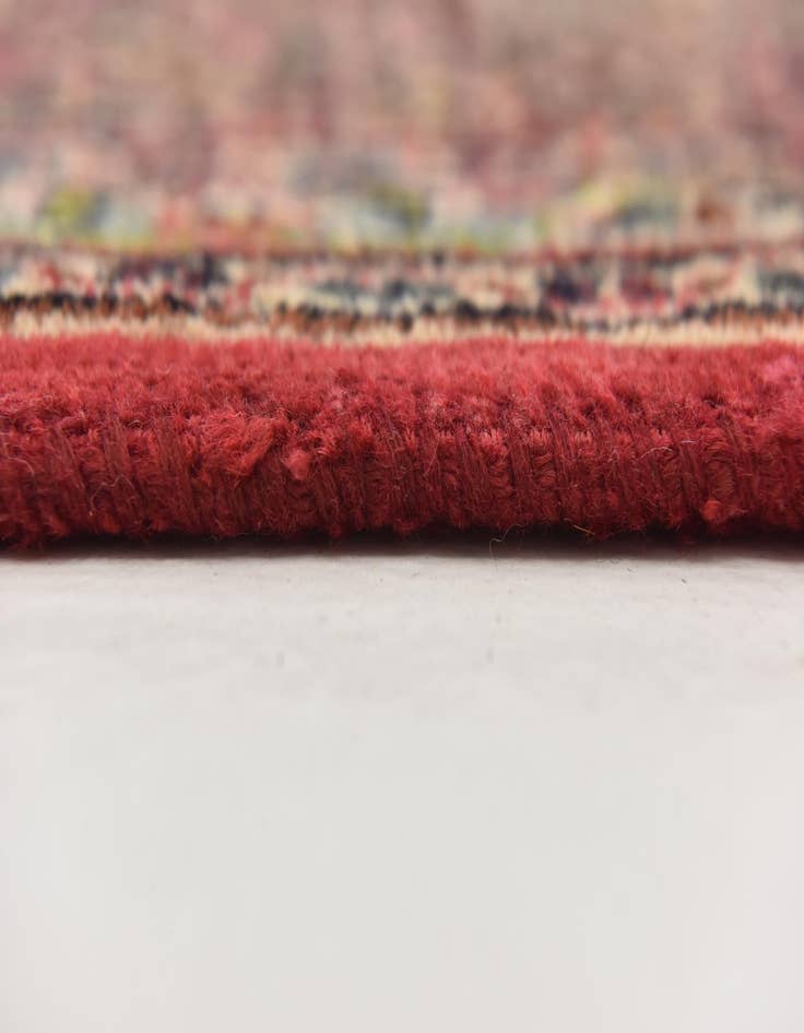 Detail image of  9' 6 x 12' 9  Hand Knotted Mashad Persian Wool Rug