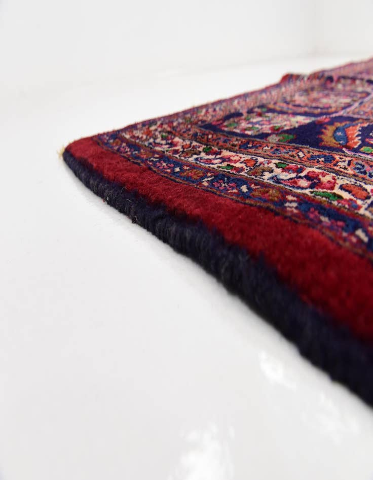 Detail image of  10' 2 x 12' 10  Hand Knotted Mashad Persian Wool Rug