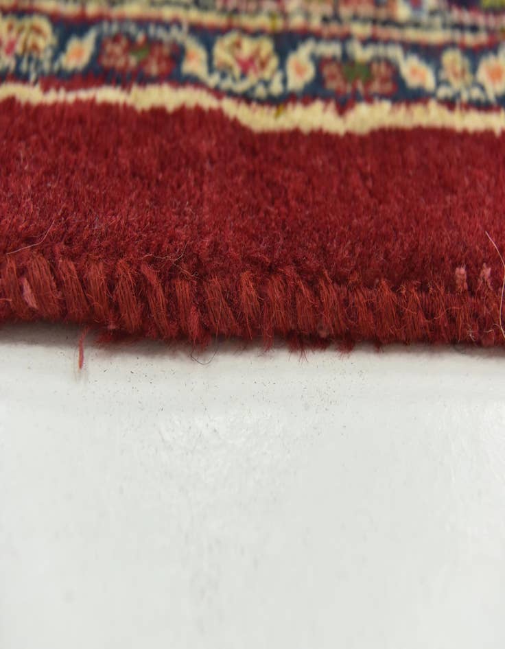 Detail image of  9' 9 x 13' 2  Hand Knotted Mashad Persian Wool Rug