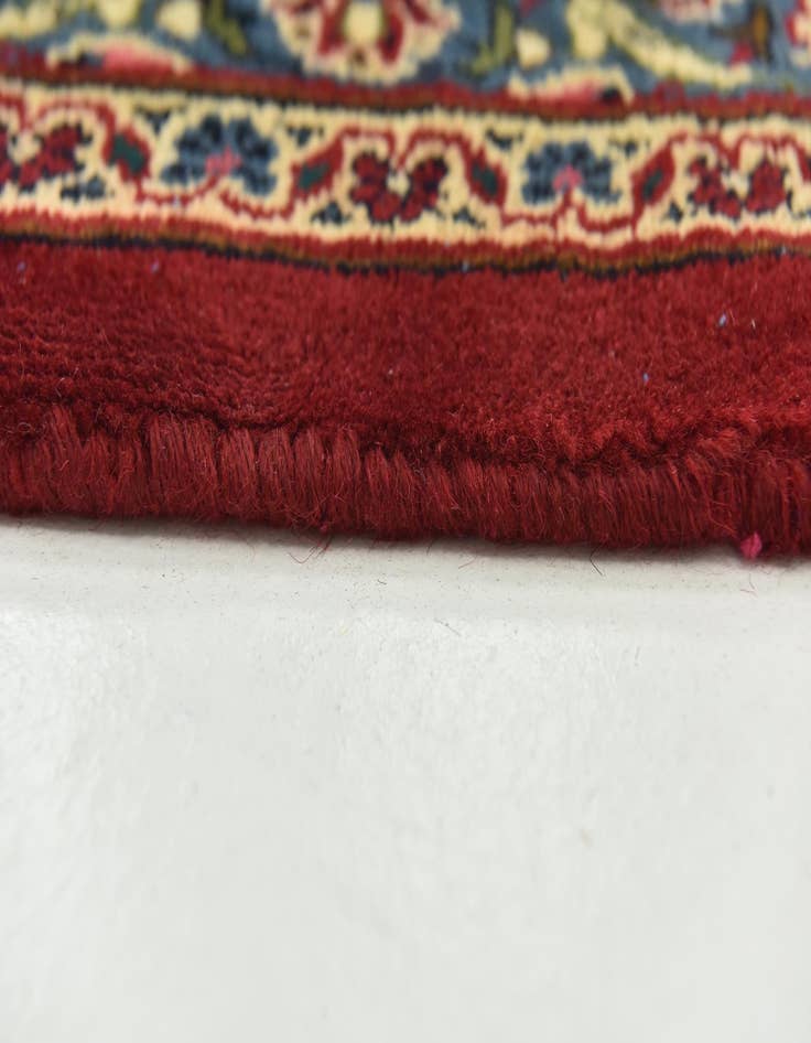 Detail image of  9' 10 x 12' 10  Hand Knotted Mashad Persian Wool Rug