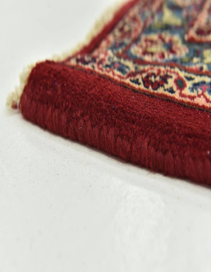 Detail image of  9' 10 x 12' 10  Hand Knotted Mashad Persian Wool Rug