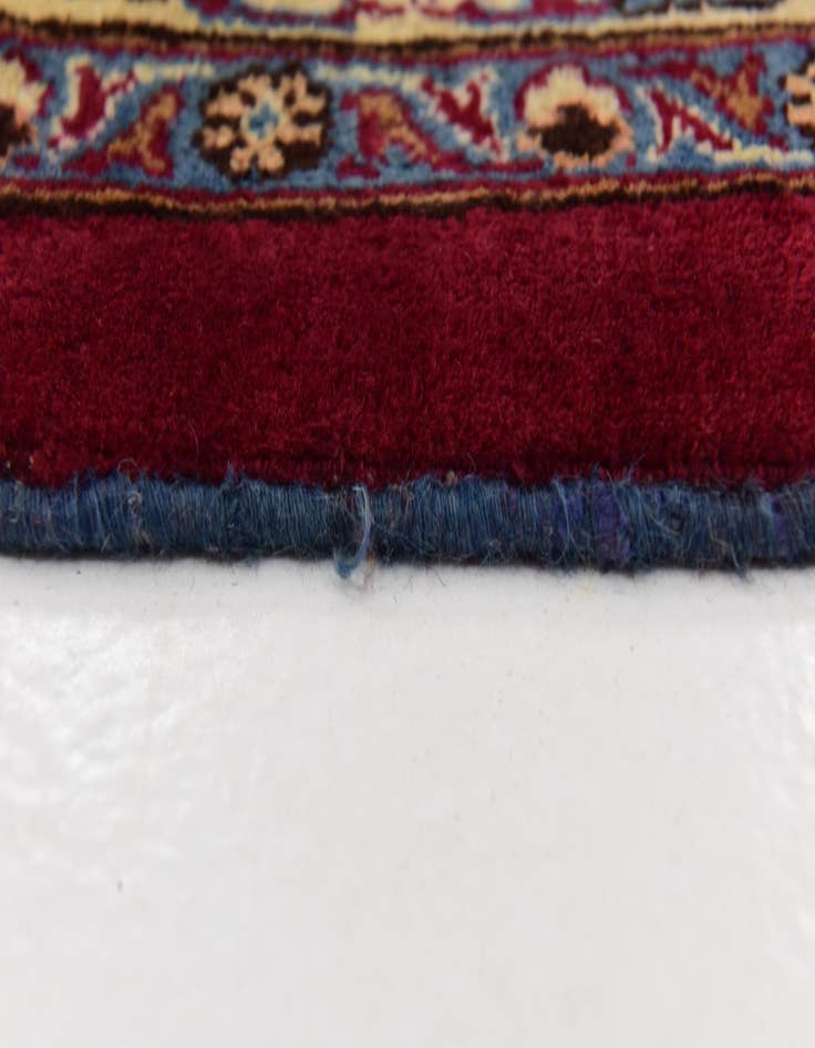 Detail image of  10' x 13'  Hand Knotted Mashad Persian Wool Rug