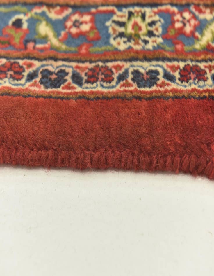 Detail image of  9' 8 x 12' 9  Hand Knotted Mashad Persian Wool Rug