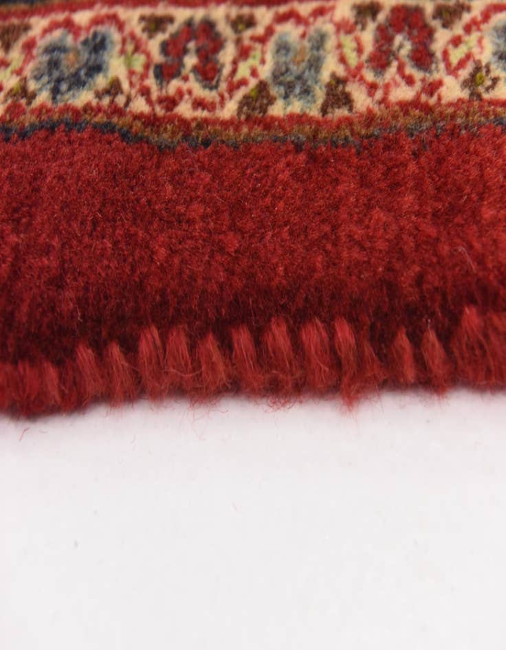 Detail image of  9' 9 x 12' 7  Hand Knotted Mashad Persian Wool Rug